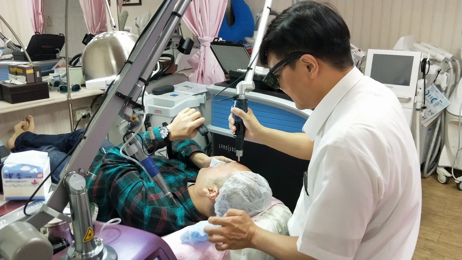 整臉約 20 分鐘完成