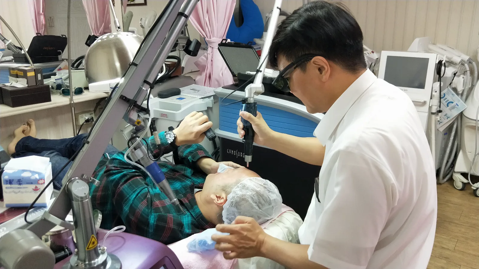 整臉約 20 分鐘完成