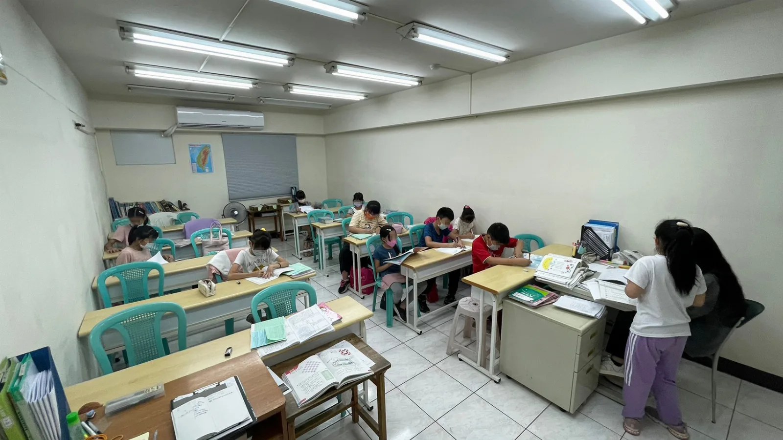 段考期間的複習課程