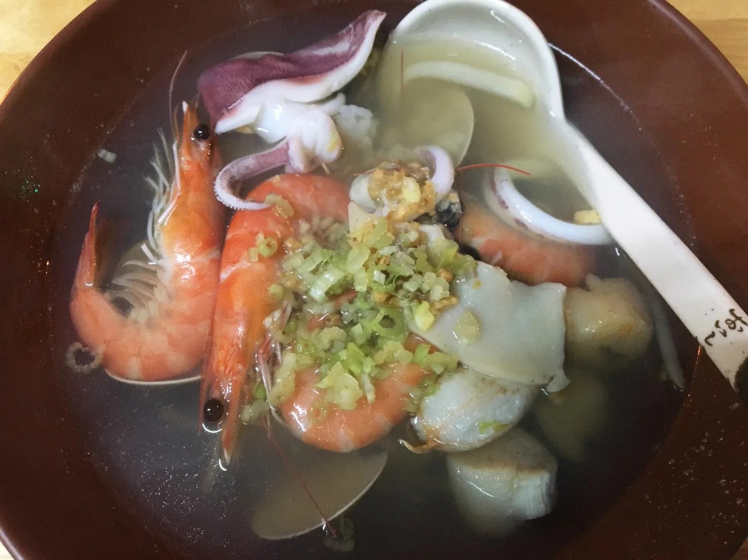 佰九的干貝海產粥