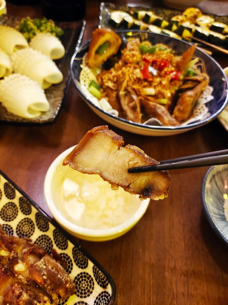 沾蒜醋風味再變