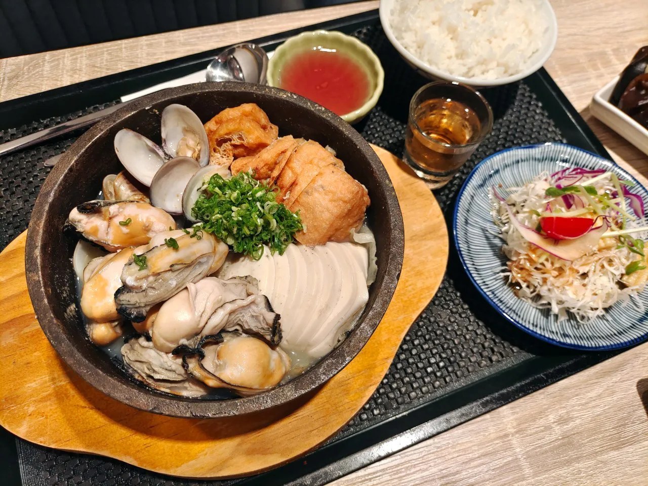 精力味噌牡蠣鍋(大)\$450