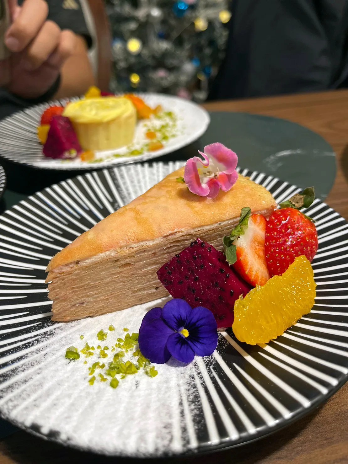 甜點完美收尾