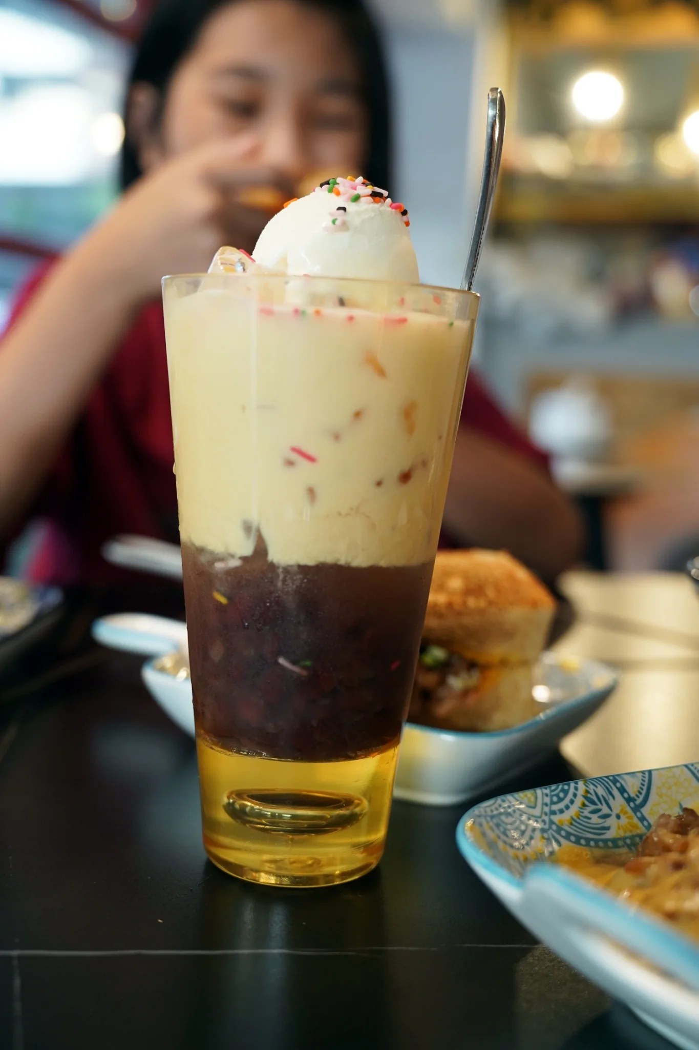冰淇淋紅豆冰