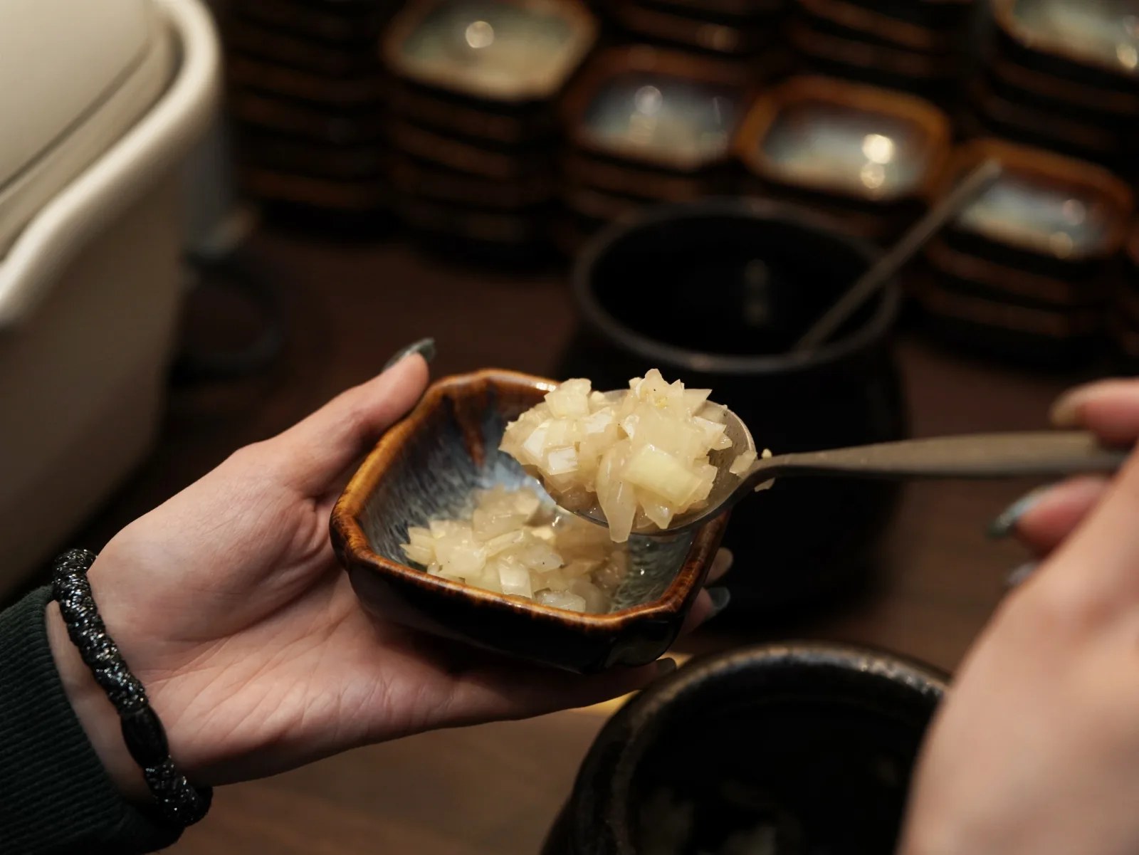 店員推薦的蔥鹽醬必拿