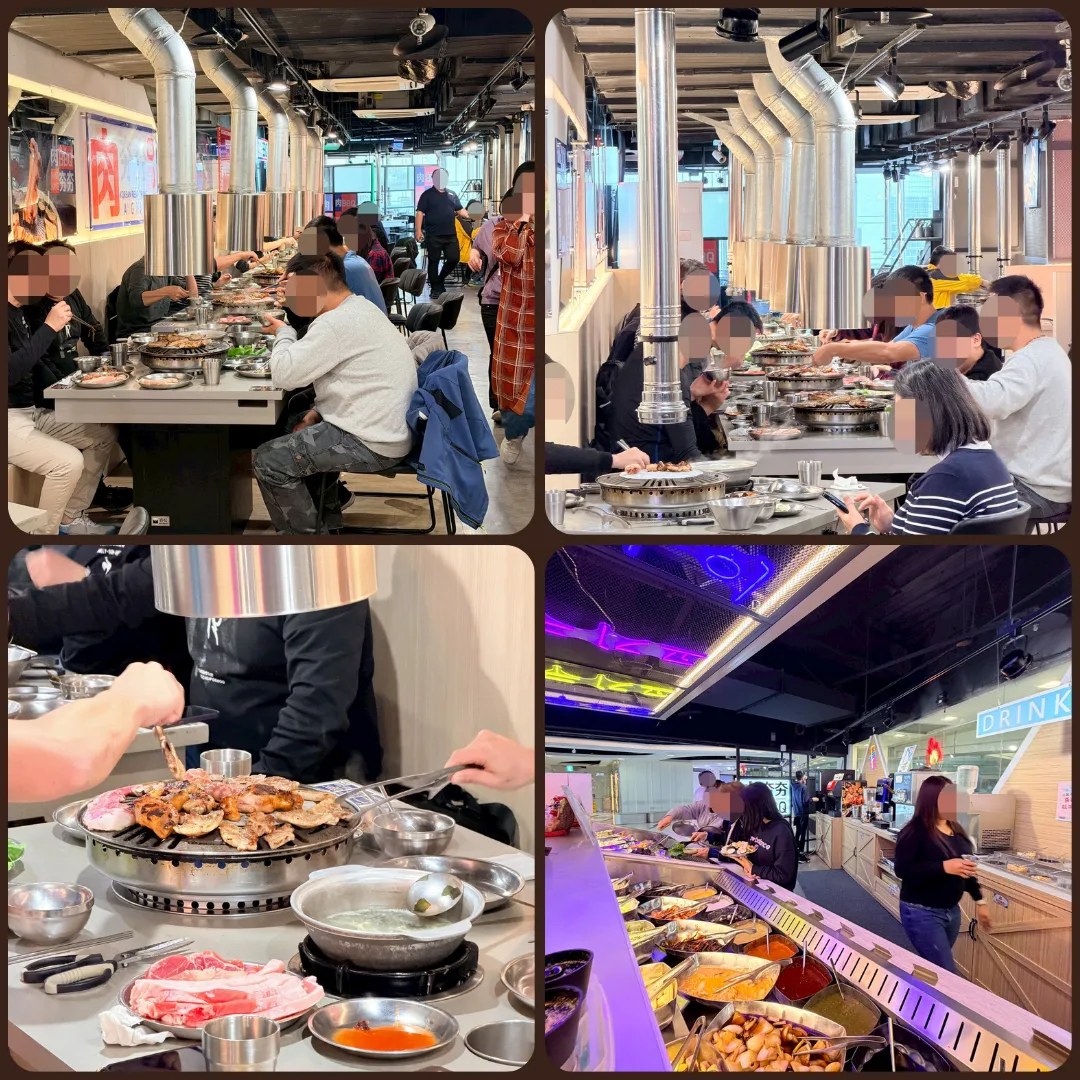 肉夯夯韓式燒肉吃到飽用餐紀錄 3