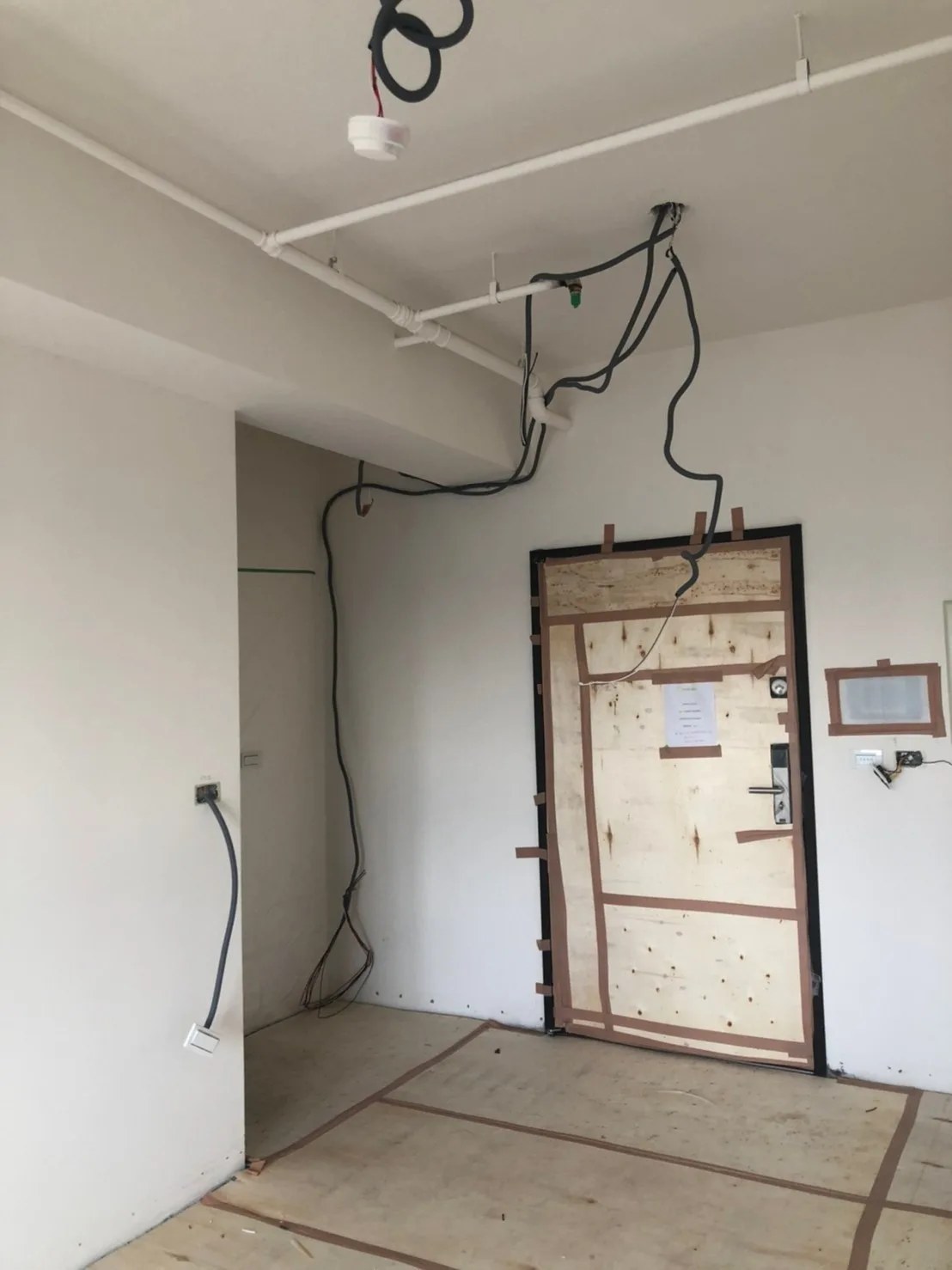 原始屋況與施工過程