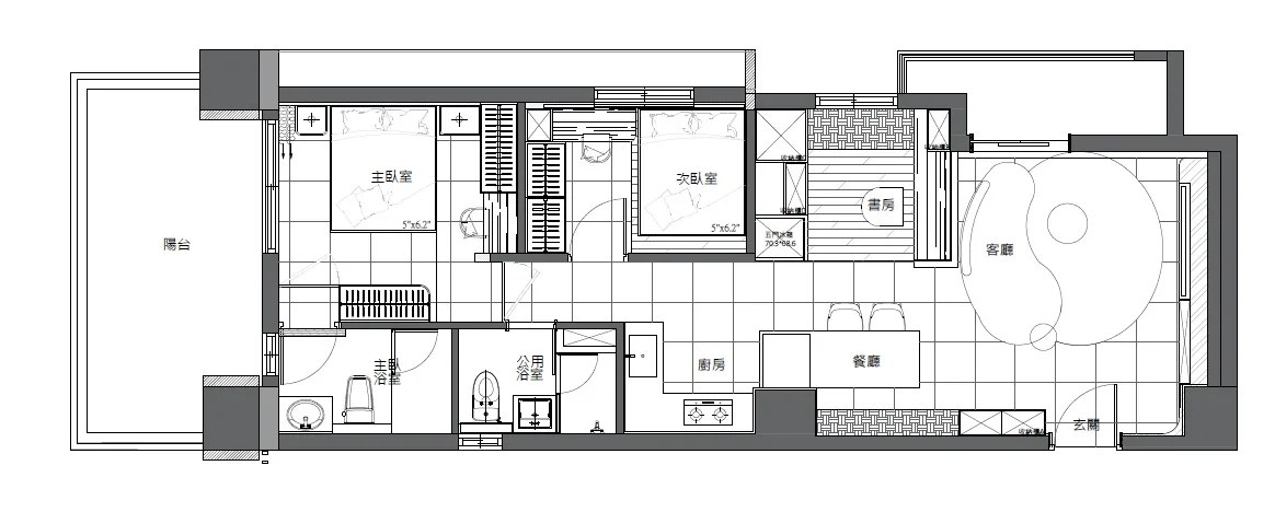 改動平面圖：動線重整與機能升級