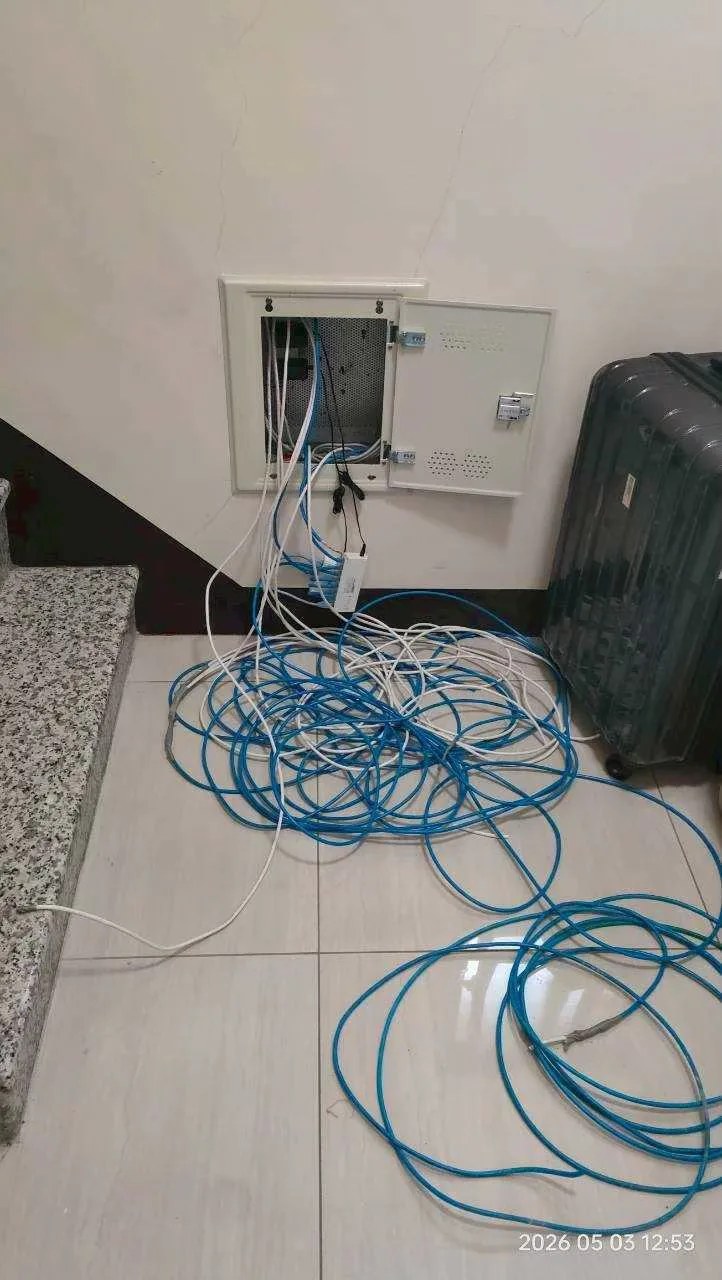 藏鋒弱電科技 高雄透天全屋網路抽換布線