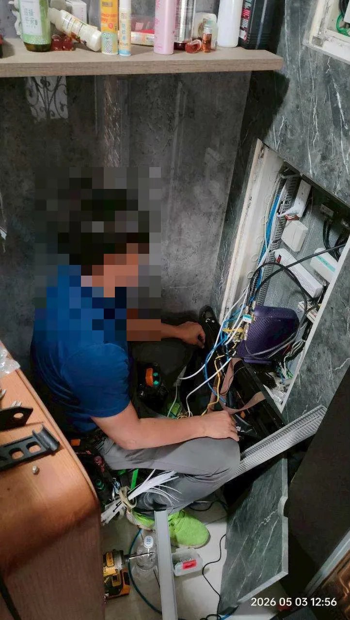 藏鋒弱電科技 高雄透天全屋網路抽換布線