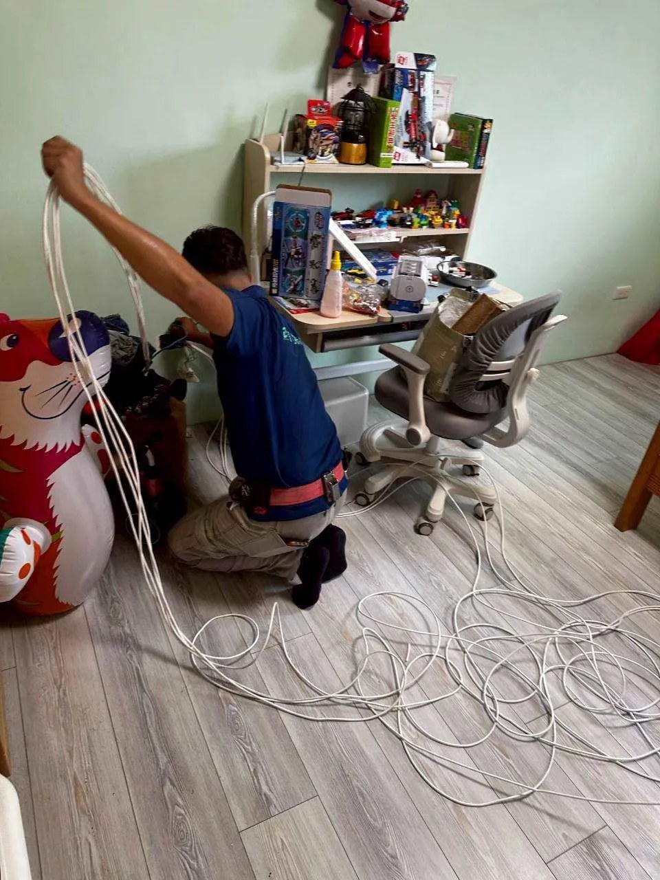 藏鋒弱電科技 高雄透天全屋網路抽換布線