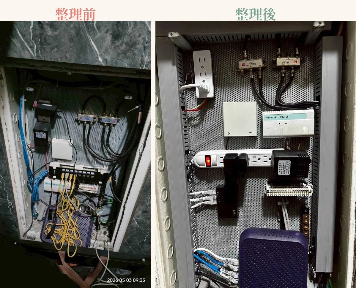 藏鋒弱電科技 高雄透天全屋網路抽換布線