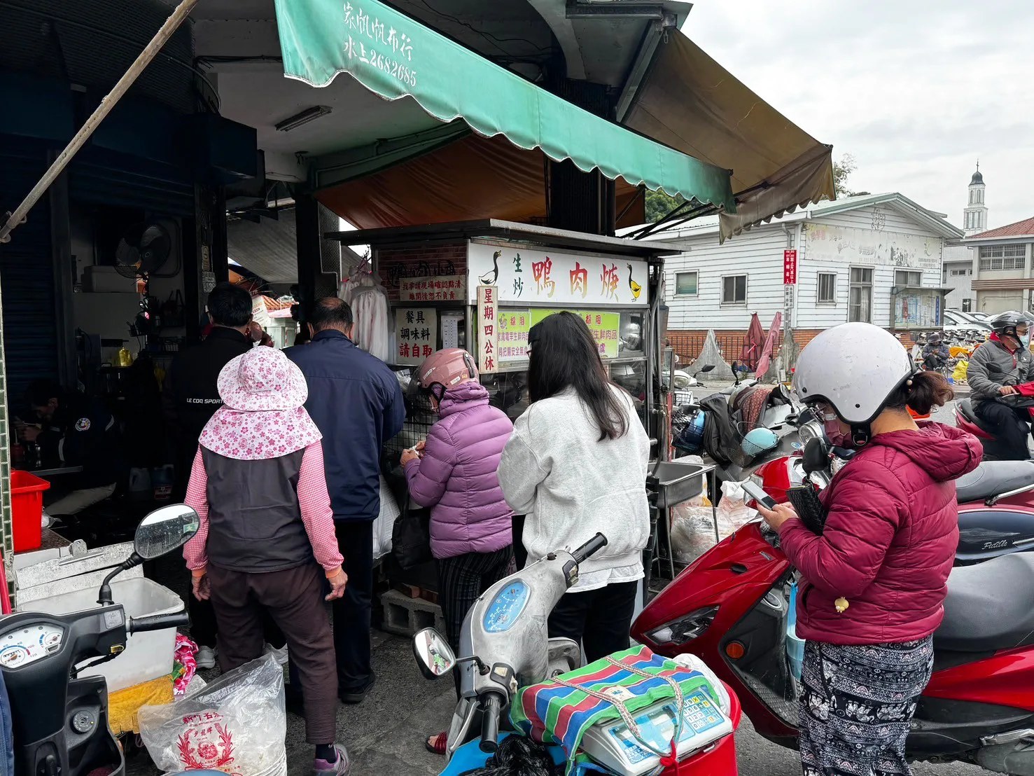 水上菜市場鴨肉羹,在地人氣美食